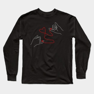Red Thread of Fate Long Sleeve T-Shirt